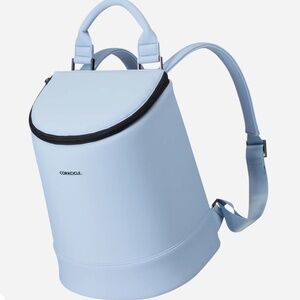 NWT Corkcicle EOLA BUCKET COOLER  / WINE COOLER BAG in Periwinkle Blue Neoprene